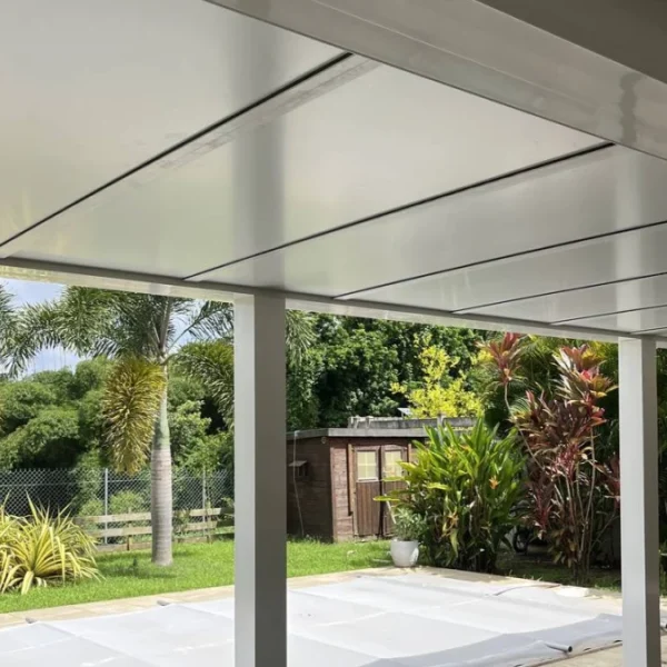 Carport aluminium - miniature Nord System Distribution