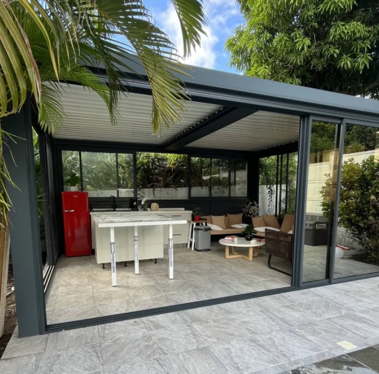 Pergola protection solaire Nord System