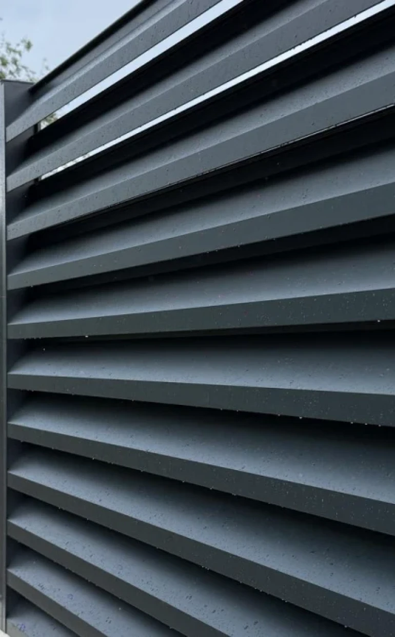 Cloture et portail aluminium Nord System
